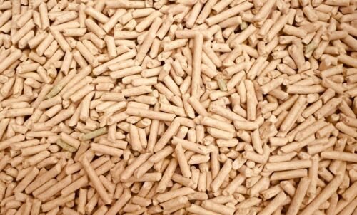 Biomass fuel pellets